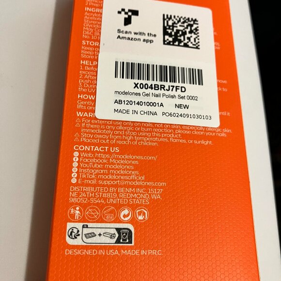 Semi Cured Gel Nail Strips 32 pcs Sheer Gel Polish UV Be a dashing diva - Picture 2 of 5